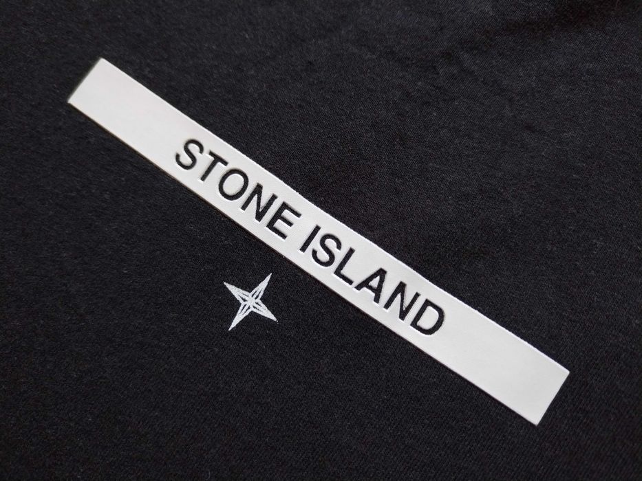 Stone Island Graphic Logo Branded  T Shirt 100% Памук Размер М