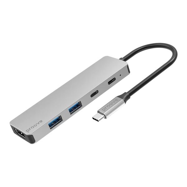 USB-C хъб Proove Iron Link 5в1 (HDMI, USB 3.0, PD) - нов, запечатан