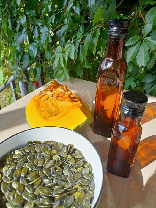 Тыквенное масло холодного отжима