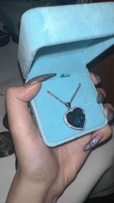 колье сердце океана