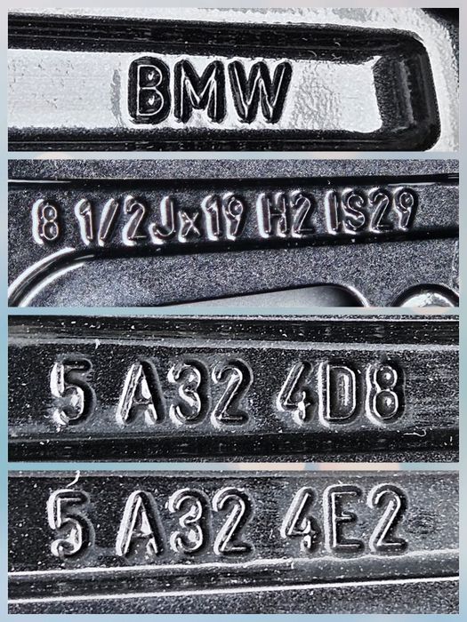 Jante Roti BMW seria 5 G60 G61 i5 M pachet 2 dimensiuni / echipare iarna DOT 2024 Pirelli Winter cu steluță / 275 40 19 - 245 45 19