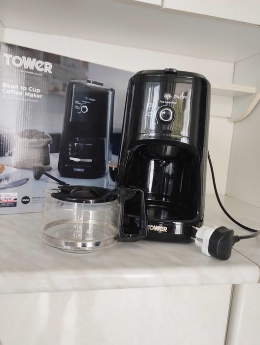 Aparat de cafea Tower Bean to Cup – stare foarte bună, adus din UK