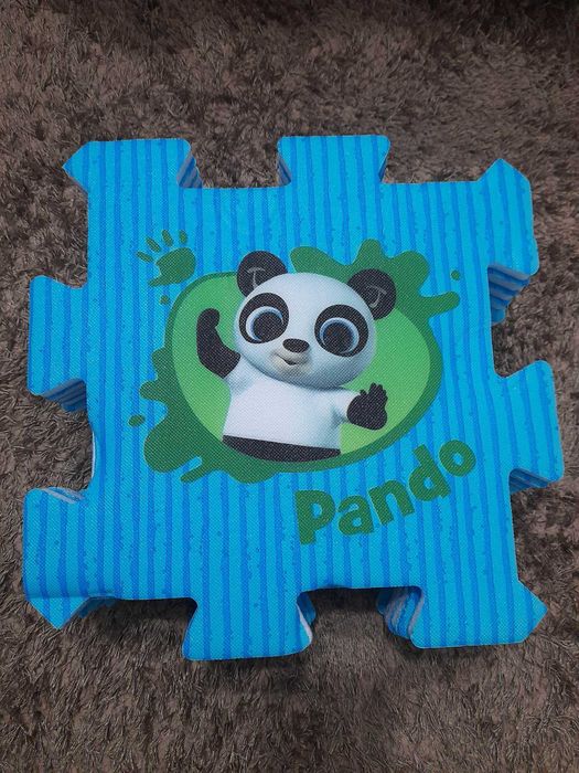 Covor Puzzle cu animalute (8 piese)