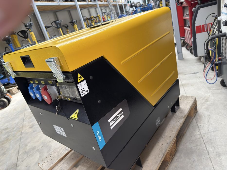 Generator de curent Atlas Copco QEP S7 / 5.5 kw / Diesel Yanmar / nou