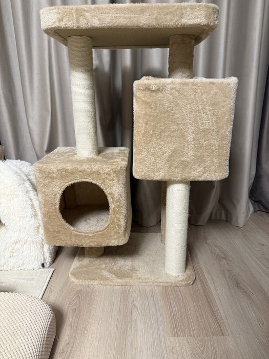 Ansamblu de joacă pentru pisici / Sisal