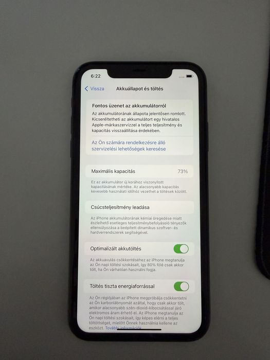 Iphone 11 batt 73%