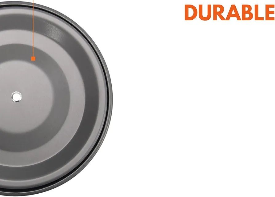 Комплект кухненски съдове за къмпинг - лек, идеален за 4-5 души,