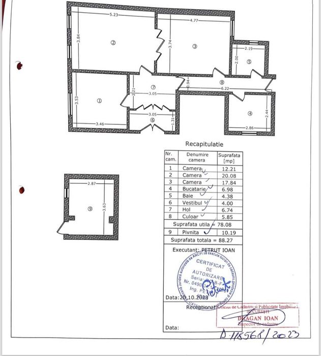 Apartament 3 camere in vila, Gara de Nord - Calea Grivitei