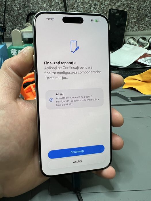Display Apple iPhone 15 pro max original impecabil