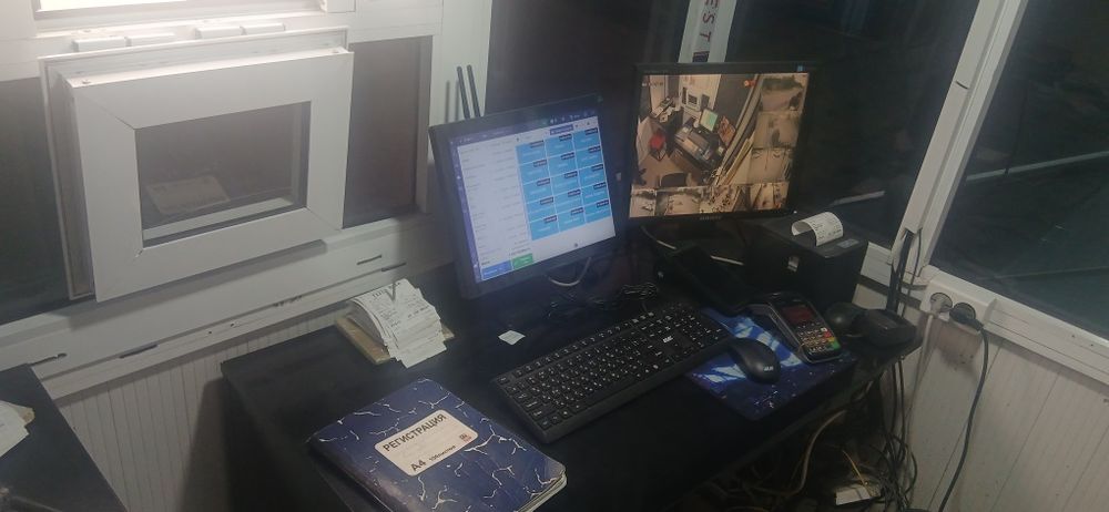 Бутка пайнет ,охрана, касса учун