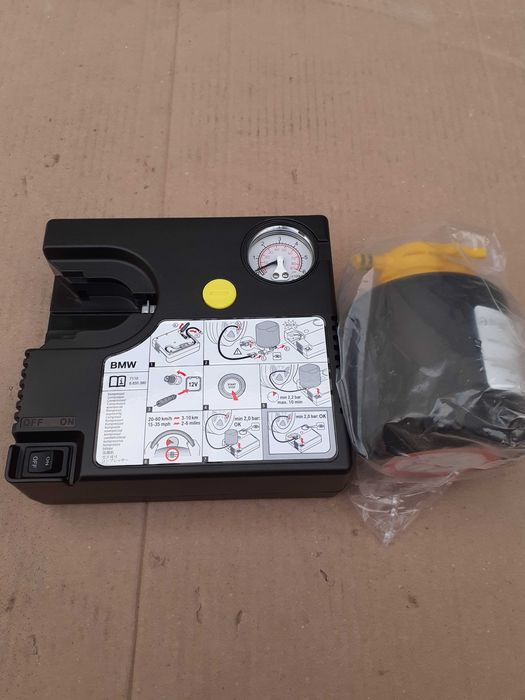 Compresor auto umflat roti si spuma pt.gama BMW
