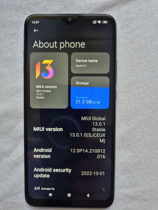 Redmi 9 full refurbished