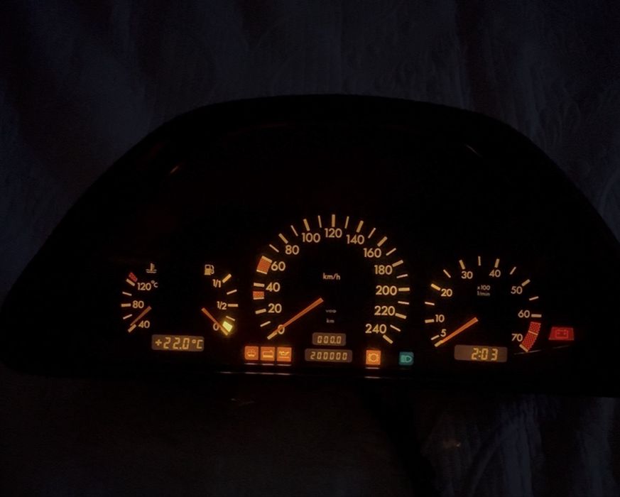 W210 панель приборов щиток