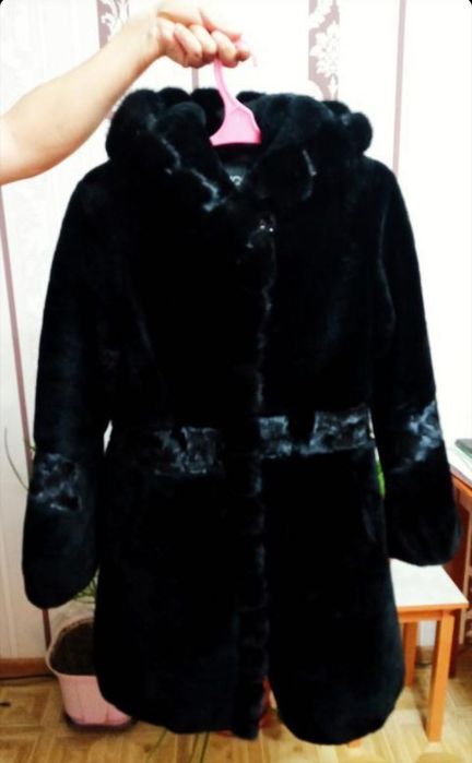 Продам шубу мутон+норка