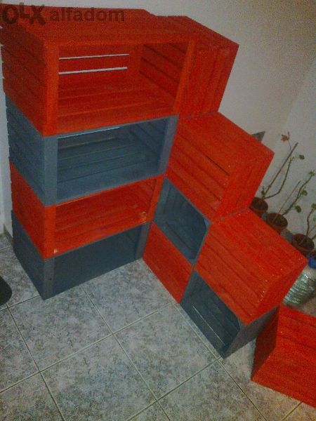 Мебели от щайги за антре, тераса и др.