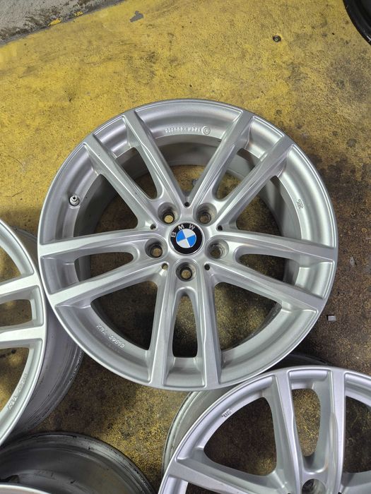 4 Jante Aliaj 5x112 17'' OEM BMW Seria 3 G20 G21 Seria 5 G30 G31 / VW Golf Passat Touran Sharan Caddy Tiguan T-ROC / Skoda Octavia Superb Kodiaq !
