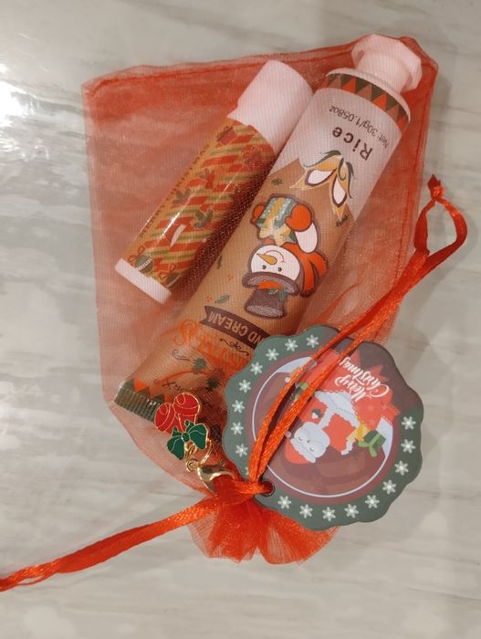 Коледни Крем за ръце и гланц за устни