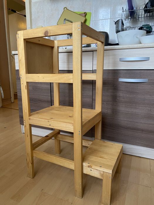 Дървена Монтесори кула