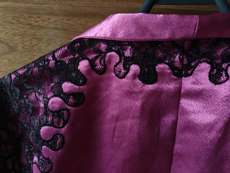 Bolero Roz Satinat
