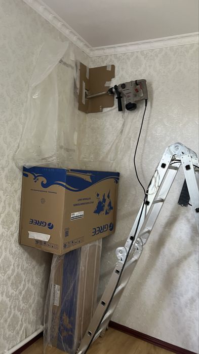 Установка кондиционера