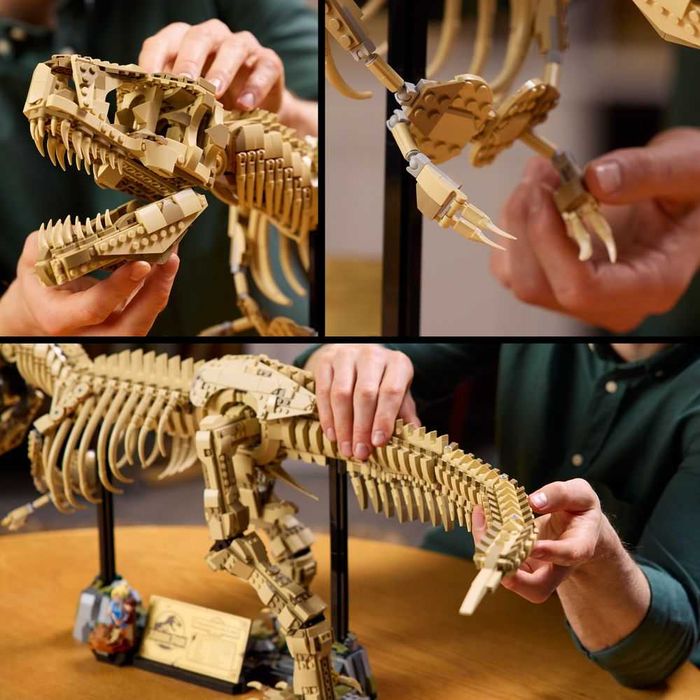 CURAND TIP Le Go Fosile fosila dinozaur T rex Jurassic 76968