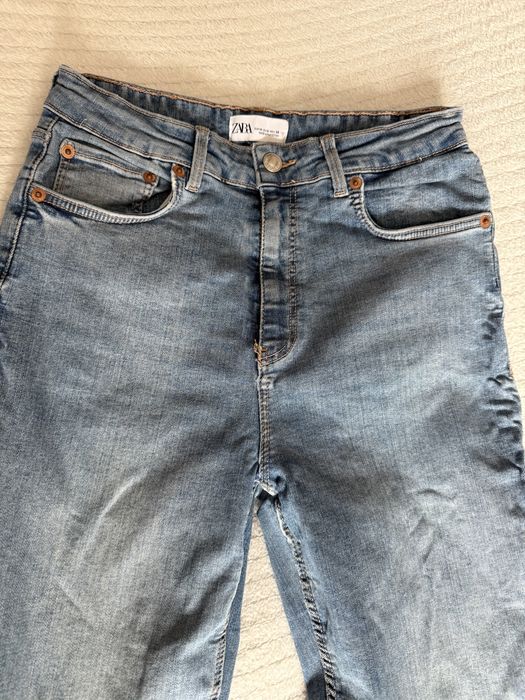 Blugi Zara pentru femei marime M, model skinny