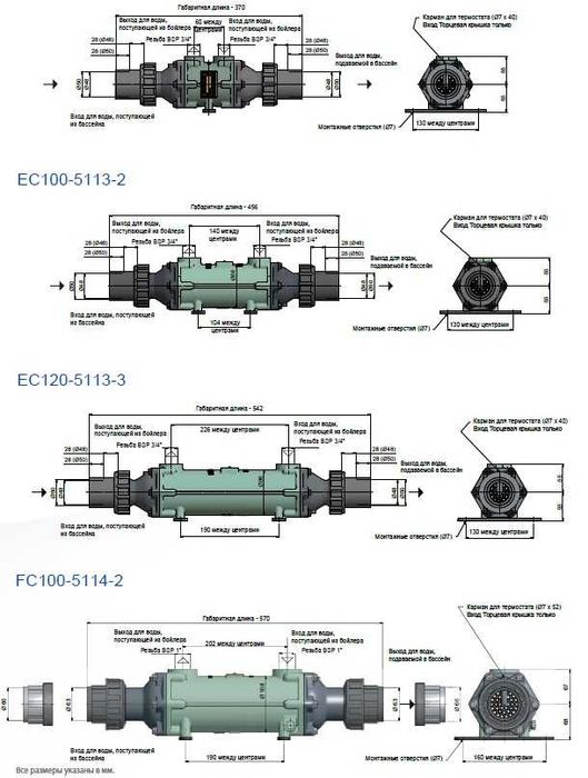 №1 Теплообменники для бассейнов Bowman. Производство Великобритания.