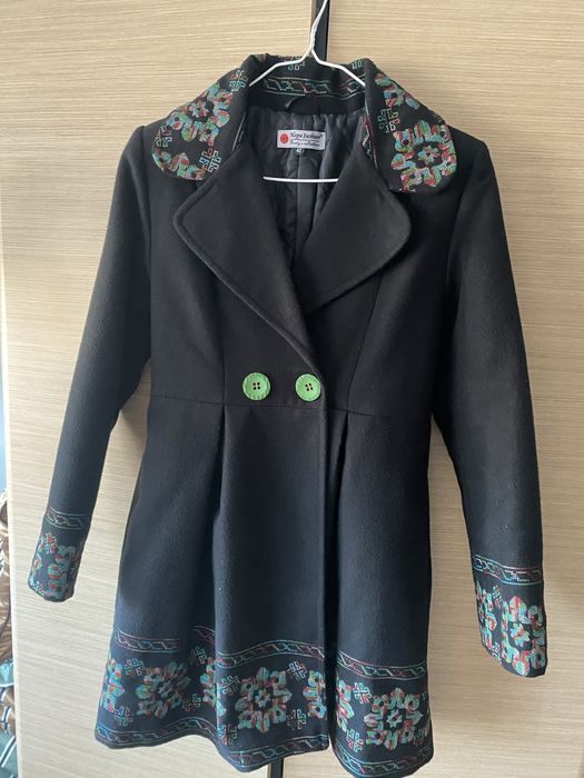 palton superb  negru