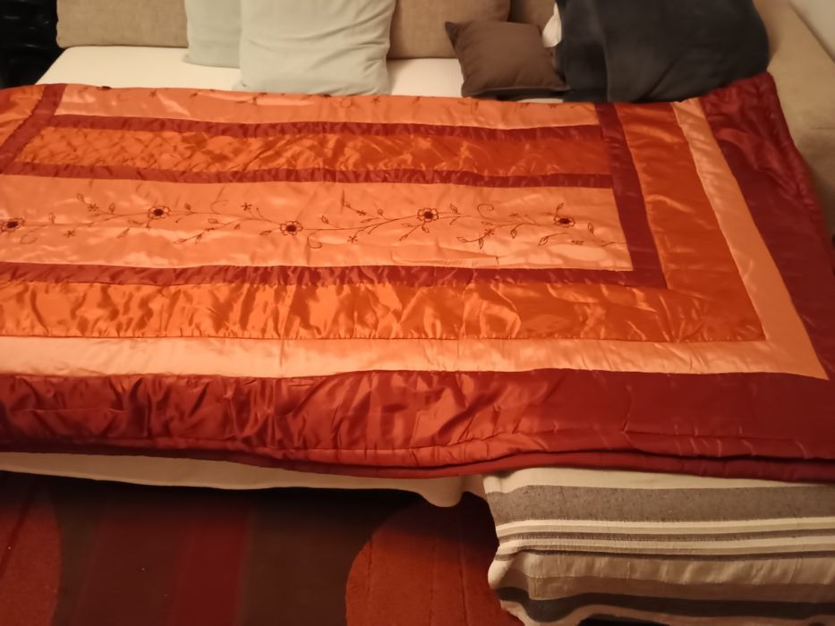 Pilotă subțire extra large 270/260 cm