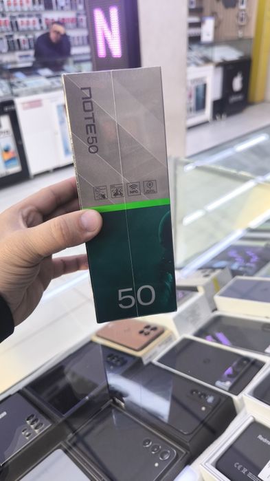 infinix note 50 yangi 16/256 titan black