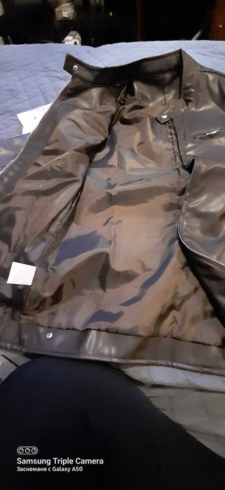 Ново мъжко кожено яке