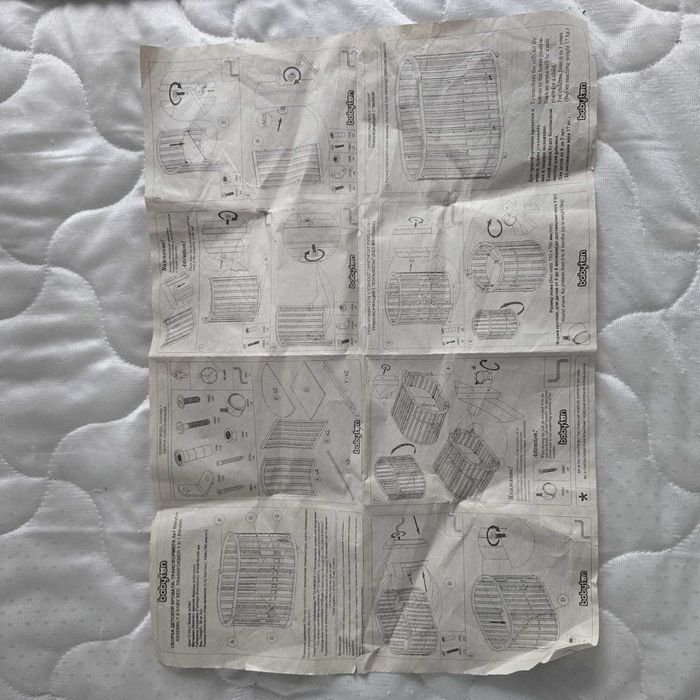 Детская кроватка, трансформер