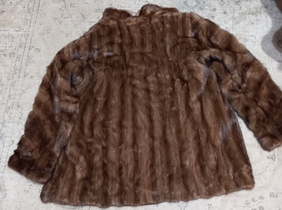 Haină de blană vizon