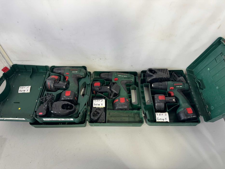 Винтоверт - Bosch 9.6 V Ni-Cd