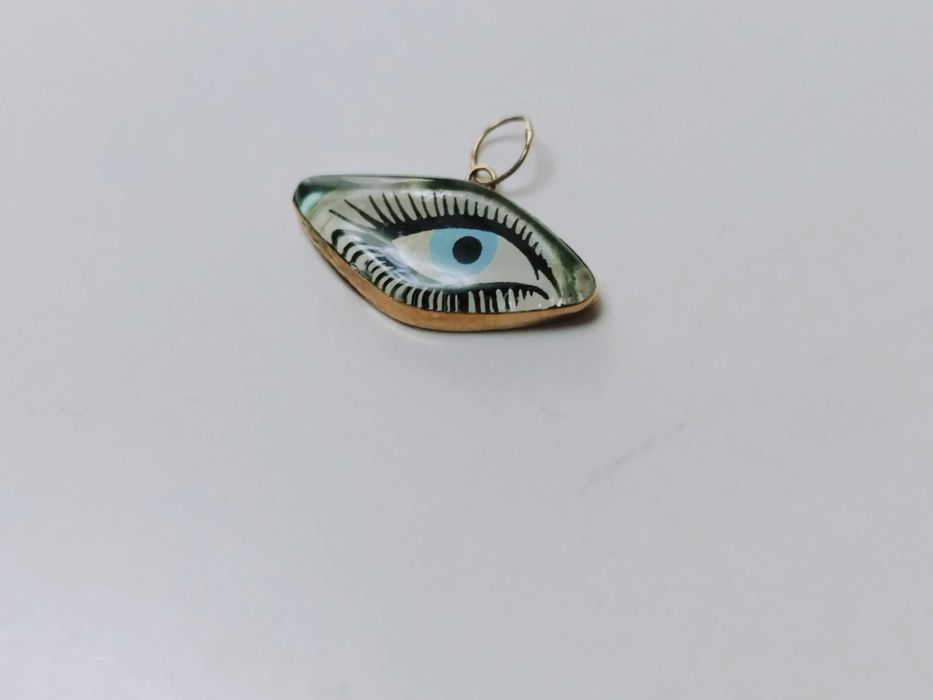 Vechi Pandantiv aur 14k ochi