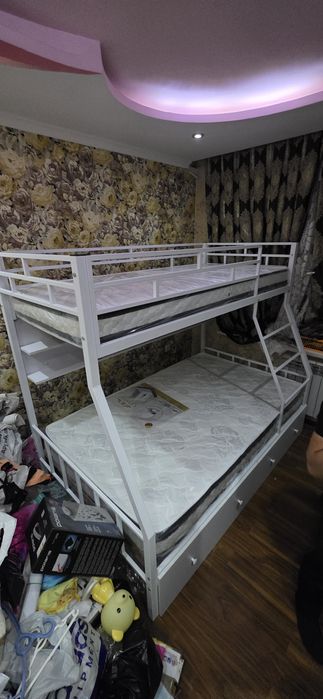 Двухэтажный кровать. Икки етажли крават. Ikki qavatli krovat.