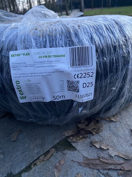 Cablu 3x1,5mm si copex