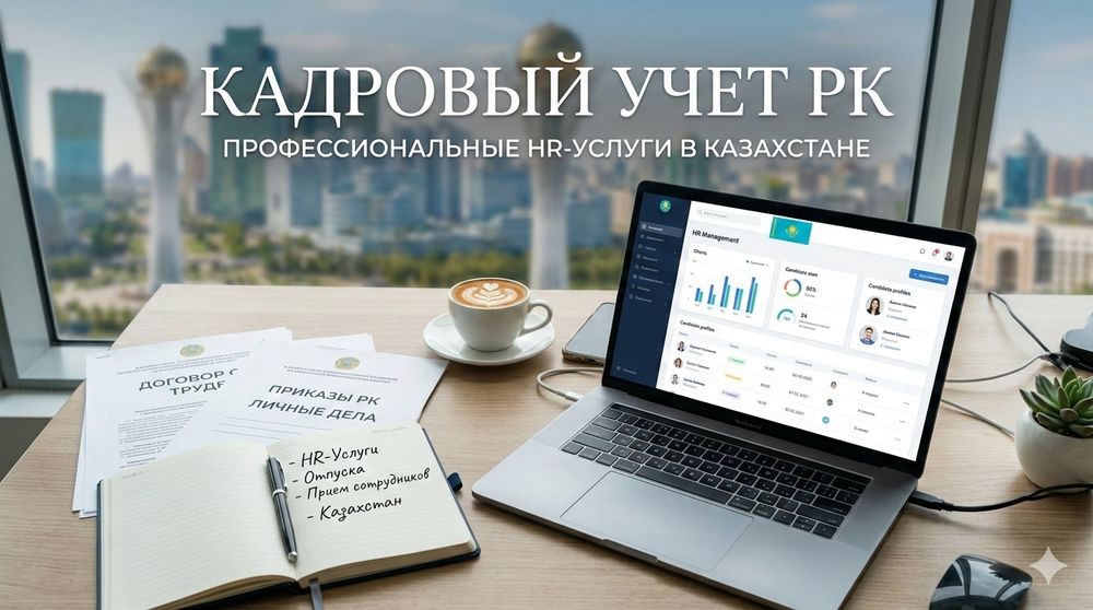 Профессиональный кадровик на удаленке. Полное ведение учета по ТК РК