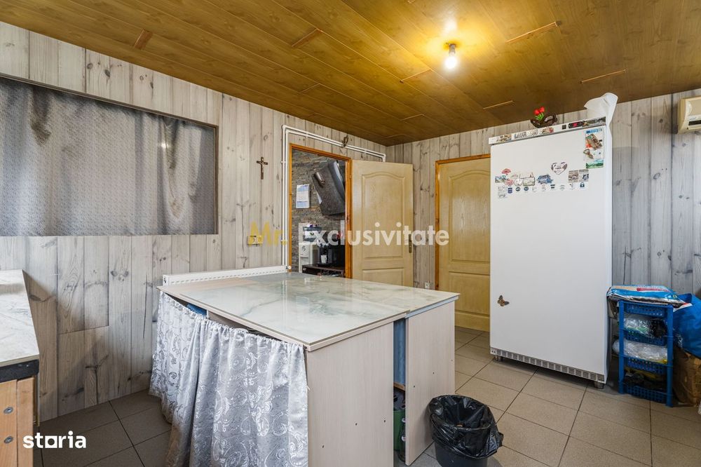 Casa, anexa, hala comerciala închiriată teren 400 mp 7 minute centru