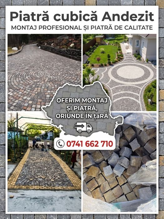 Piatra cubică andezit