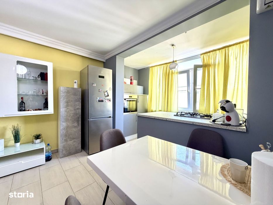De inchiriat - Apartament 3 camere, 60 mp utili, mobilat - Dumbravita — fotografia 3