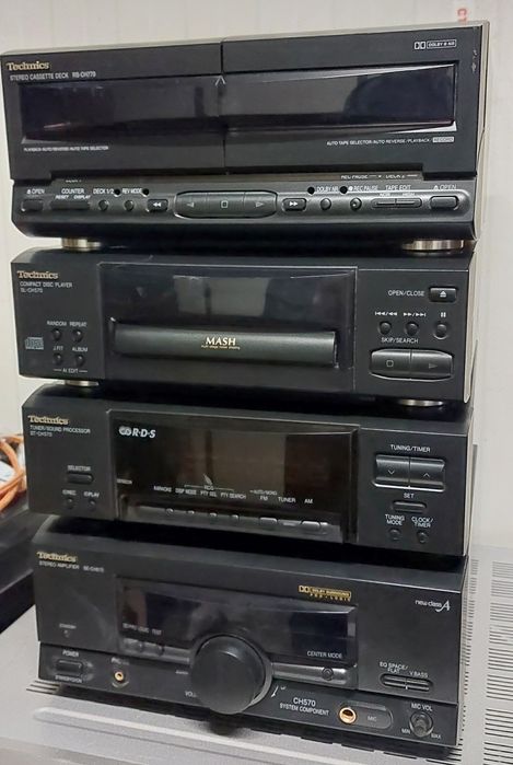 TECHNICS CH-570 – HI-FI СИСТЕМА (Работи с изключение на дековете))