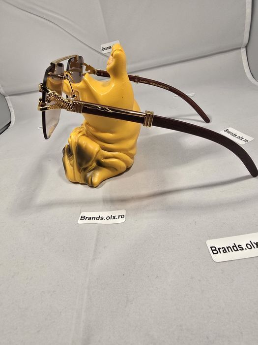 Promotie - Ochelari de soare Cartier Leopard Brown, made in Italy