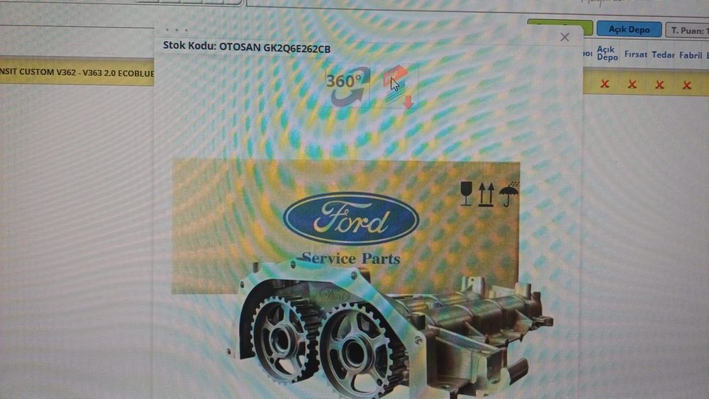 капак с разпределителни валове К-КТ