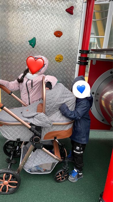 Коляска с люлькой в отличном состянии