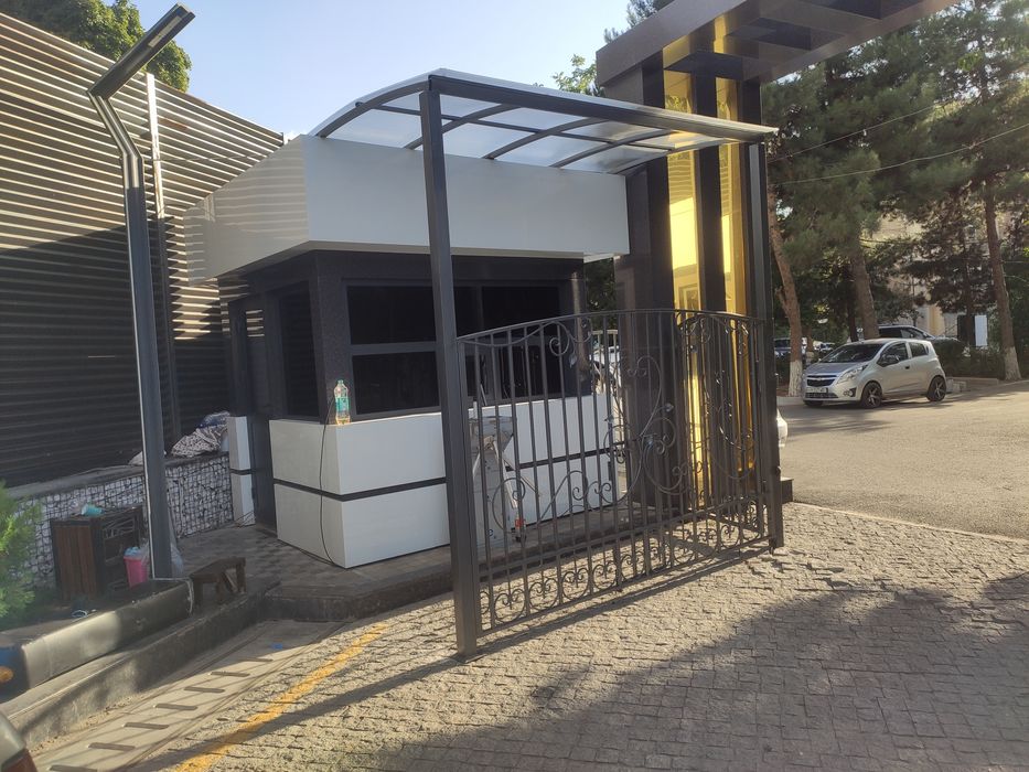 Навесы, Ворота, Заборы, Перила. Гарантия качества. Naves, Darvoza