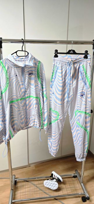 Vand trening adidas by Stella McCartney × Arsenal marinea S oversize