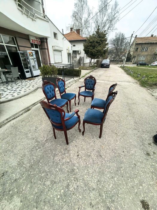 Комплект от шест стари барокови