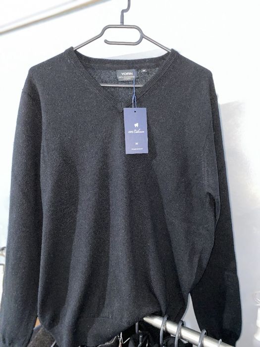 Pulover 100% Cashmere natural – calitate premium – negru