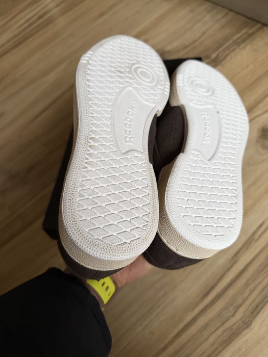 Оригинални нови кожени маратонки Reebok x SNEEZE! 44 н